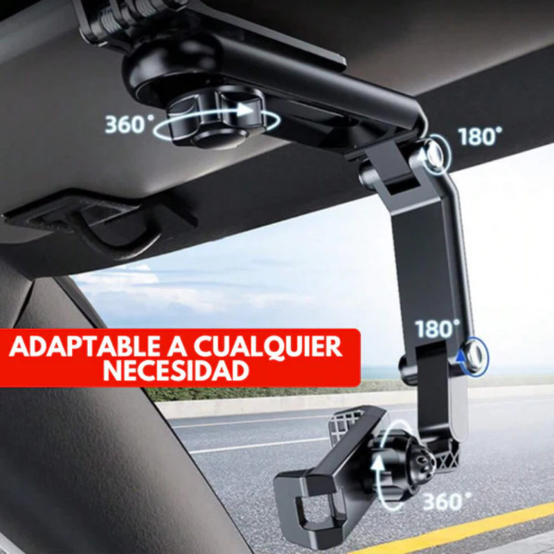 Road Grip 1080 - Soporte Multifuncional para Vehículos con Rotación 1080°
