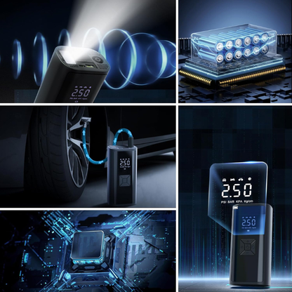 Air Pump Pulse - Bomba de Aire Multiuso 150 PSI