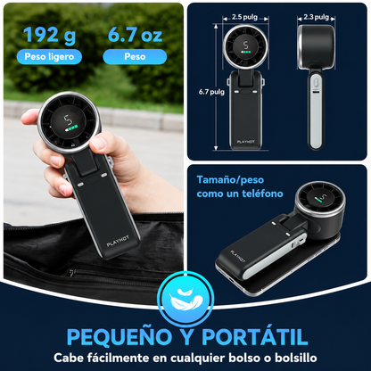 Cool Breeze | Abanico Turbo Portátil 3 en 1