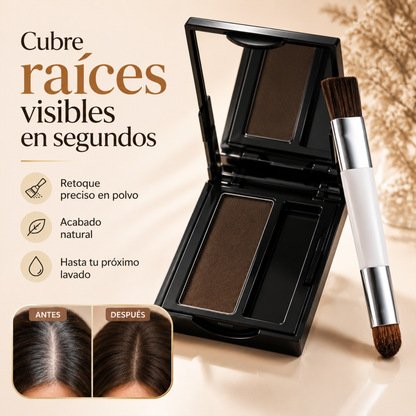 Root Luxe – Polvo Cubre Canas y Raíces