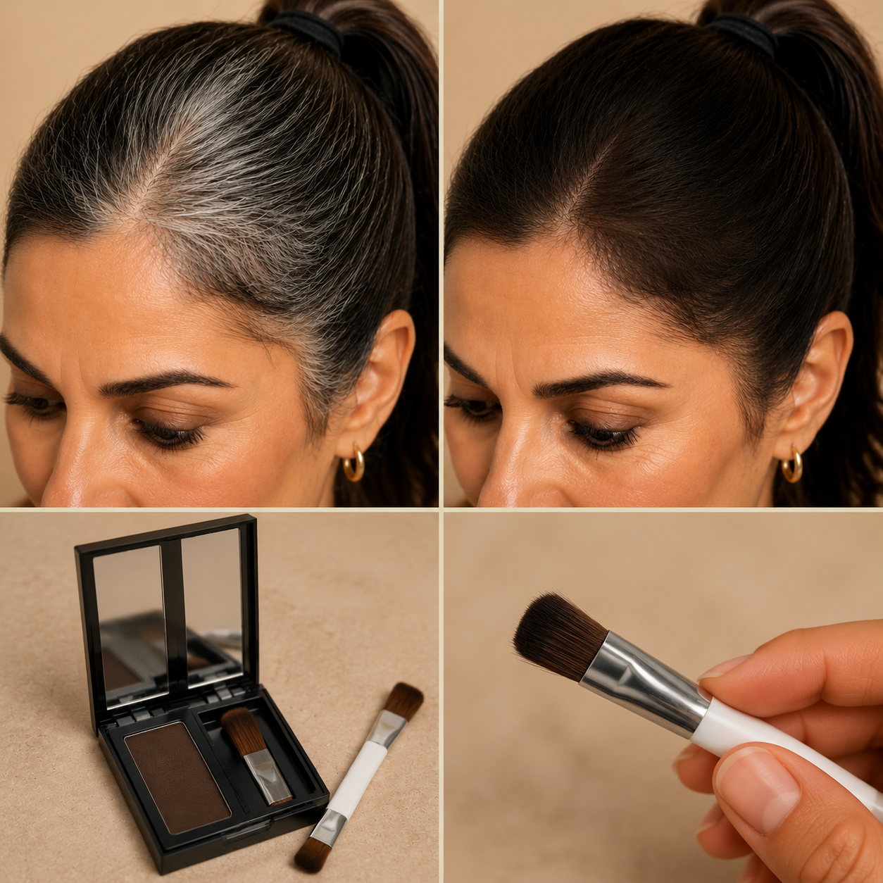 Root Luxe – Polvo Cubre Canas y Raíces