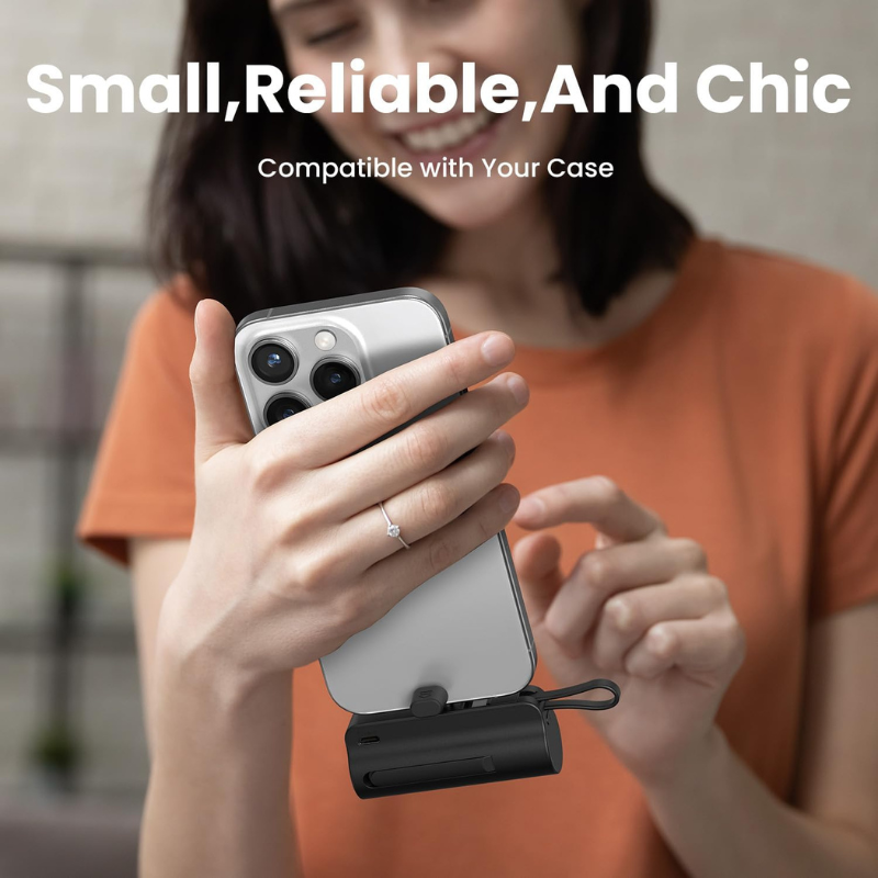 Snap n Charge - Cargador Portátil 2 en 1