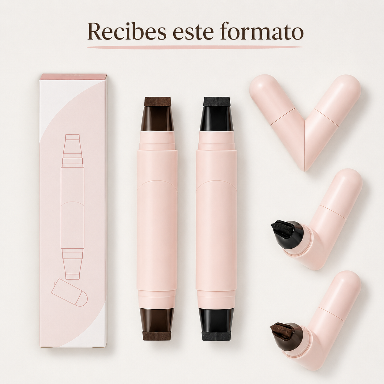 Wing Duo | Set Delineador con Sello Negro + Marrón